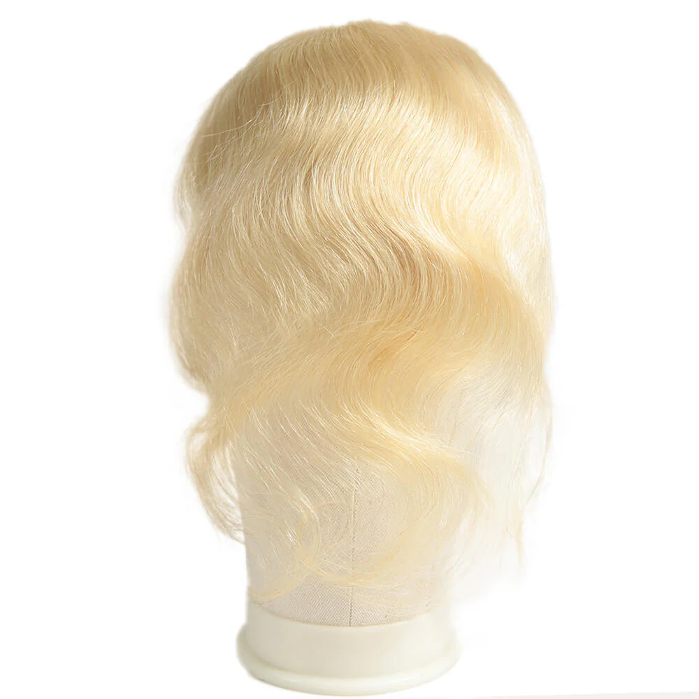 QVR Remy Human Hair 4*4 Blonde Body Wave Closure - Image 5