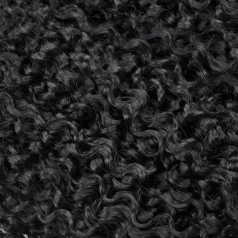 QVR Burmese Curly Hair Bundle With Spiral curls Double Drawn Virgin Human Hair Weave - Image 8