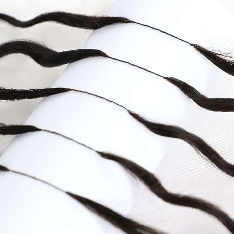 QVR Kinky Curly Micro-Ring Loop Hair Highlight #4/27/30 Crochet Braid Hair Extensions - Image 3