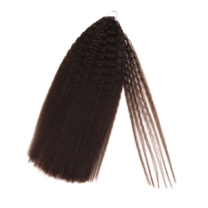 FLASH SALE|Dark Brown #4 Feather Crochet Hair - Image 16