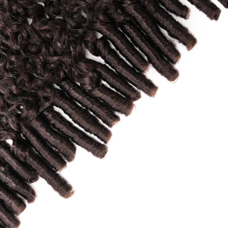 FLASH SALE|Dark Brown #4 Feather Crochet Hair - Image 5