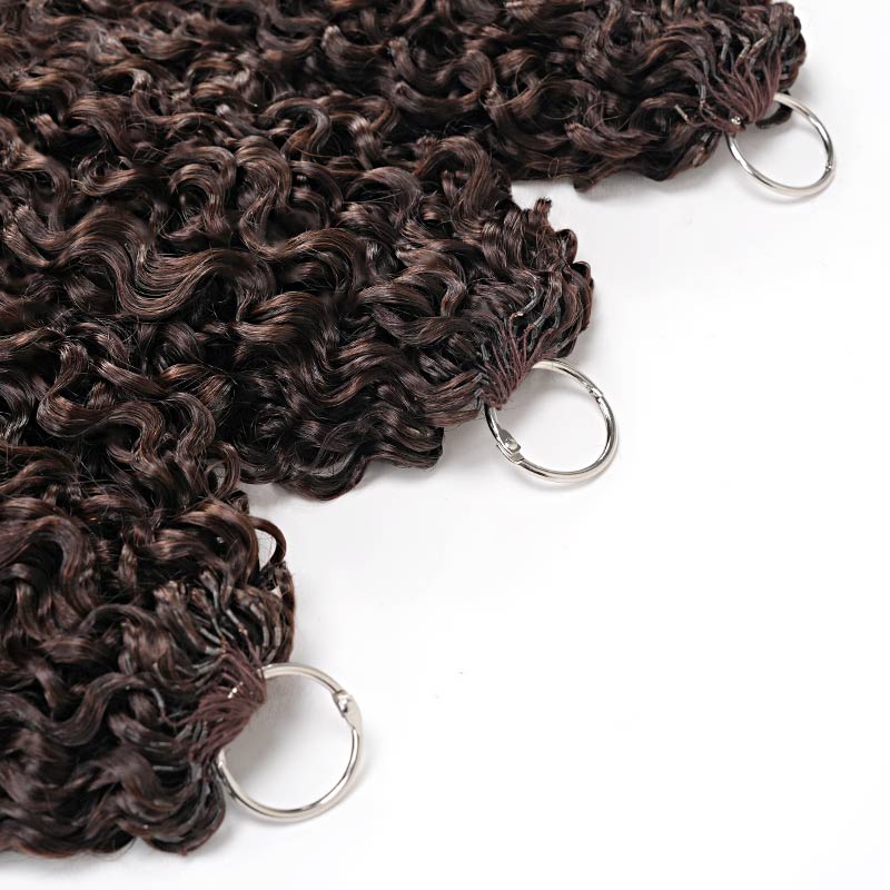 FLASH SALE|Dark Brown #4 Feather Crochet Hair - Image 6