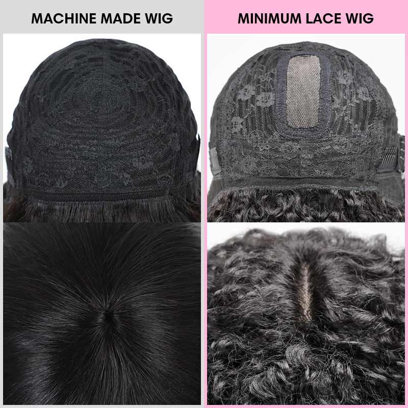 QVR Water Wave Short Pixie Bob Cut Wigs With Bangs For Black Women - Image 11