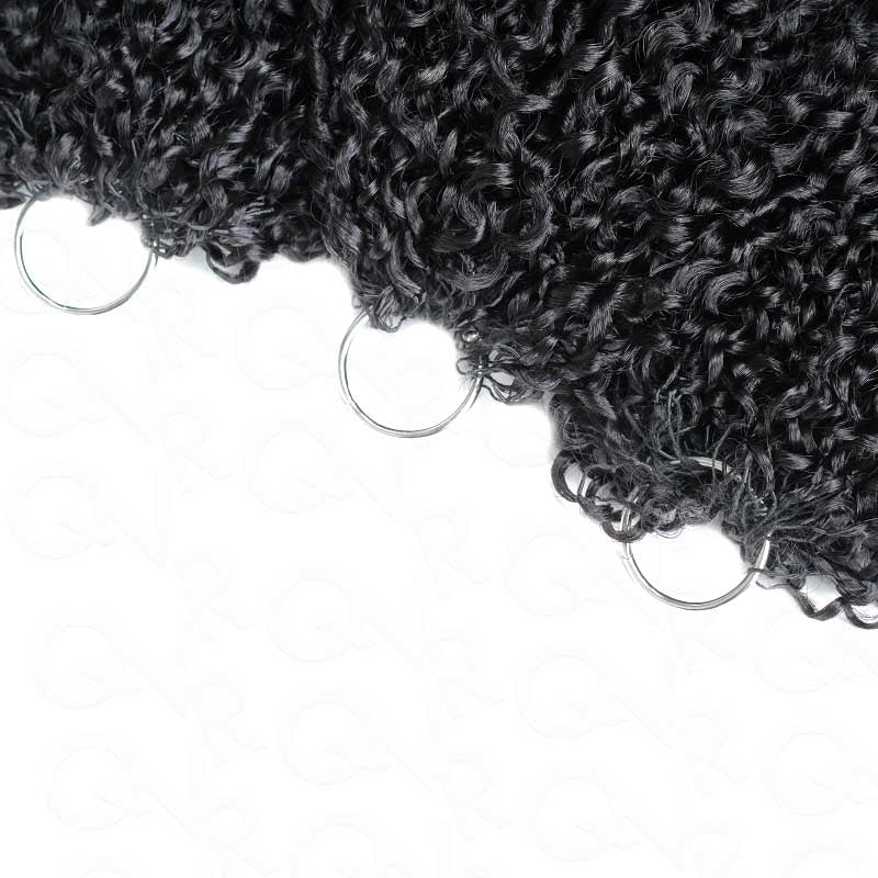 Full Head Crochet Only $99-QVR Tight Curly Feather Crochet Human Hair - Image 12