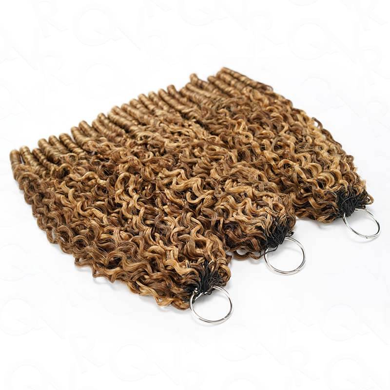 P3G5|Highlight #P4/27 Burmese Curly Feather Crochet Human Hair - Image 10