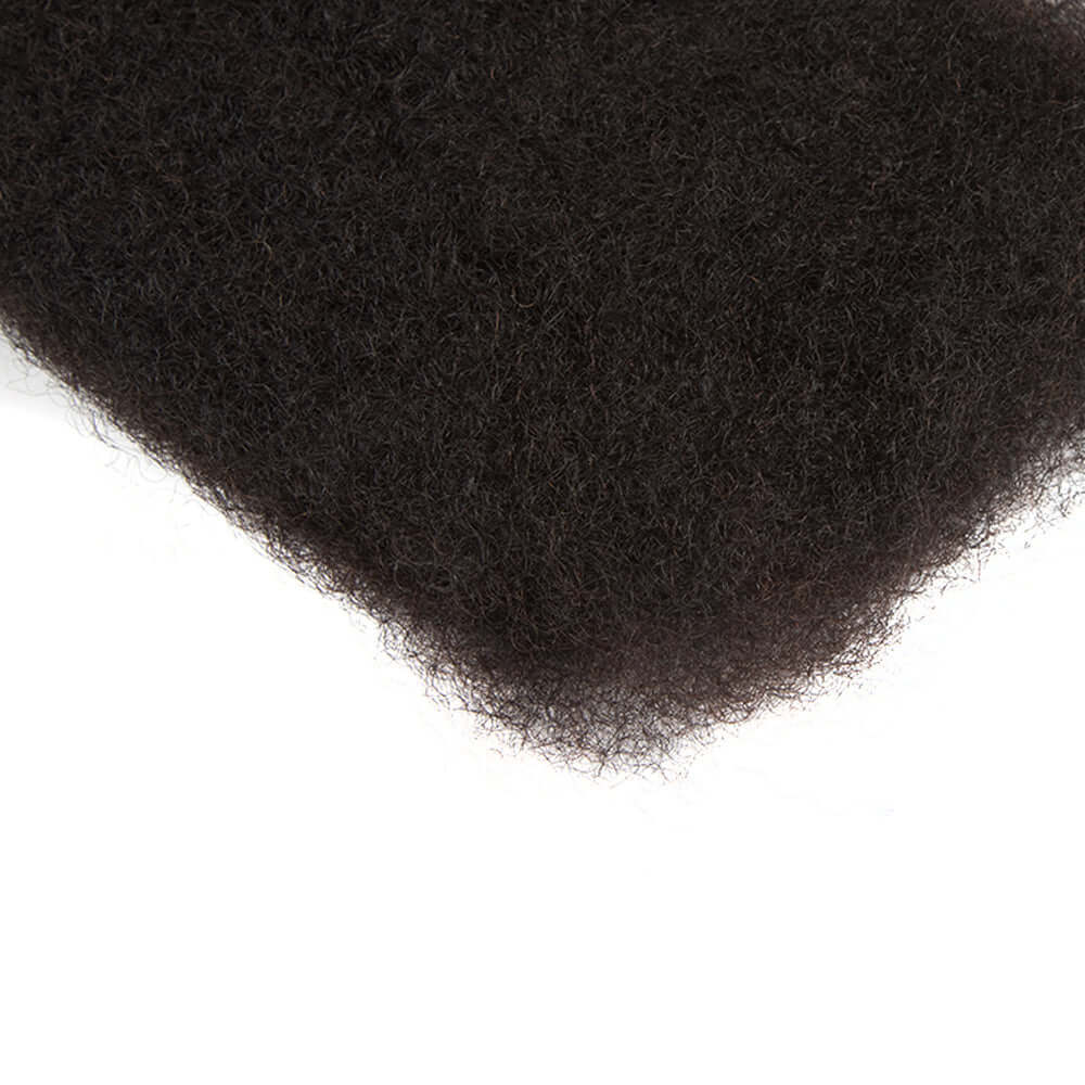P3G5|Natural Black Afro kinky Bulk Human Hair - Image 16
