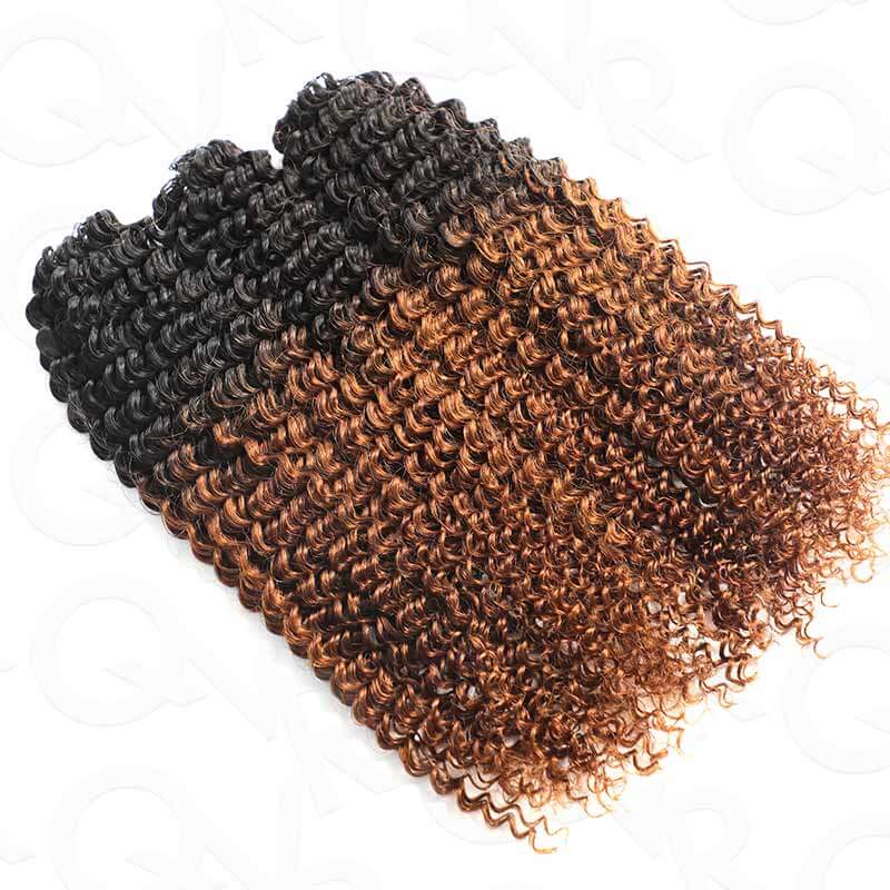 P3G5|#T1B/30 Small Kinky Curly Feather Crochet Hair - Image 11