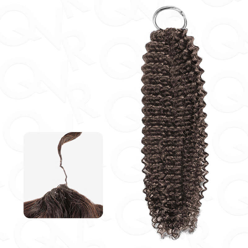 P3G5| #4 Afro Kinky Curly Feather Crochet Hair - Image 13