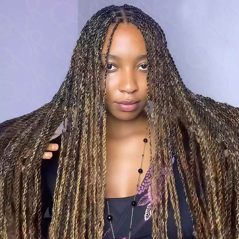P3G5|#P4/30/27 Afro kinky Bulk Human Hair - Image 6