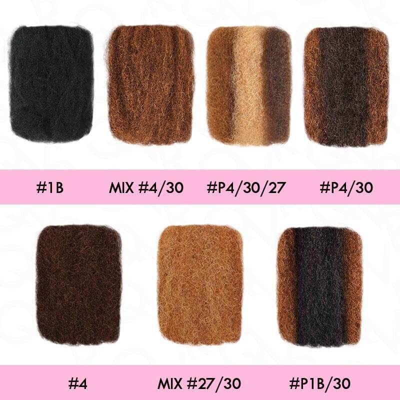 P3G5|#P4/30/27 Afro kinky Bulk Human Hair - Image 7