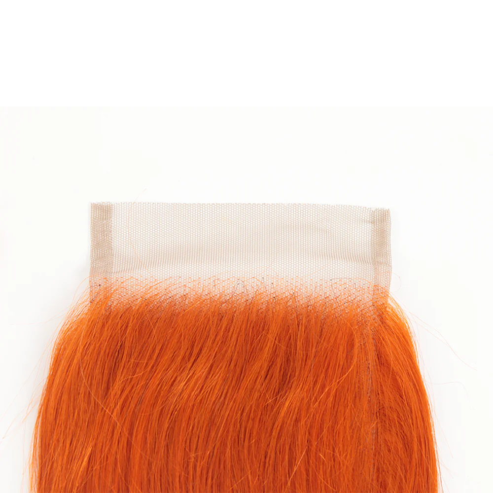 QVR Body Wave Hair Bundles With Closure Remy Human Hair 3 Bundles with Frontal Orange Ginger Color - Image 12