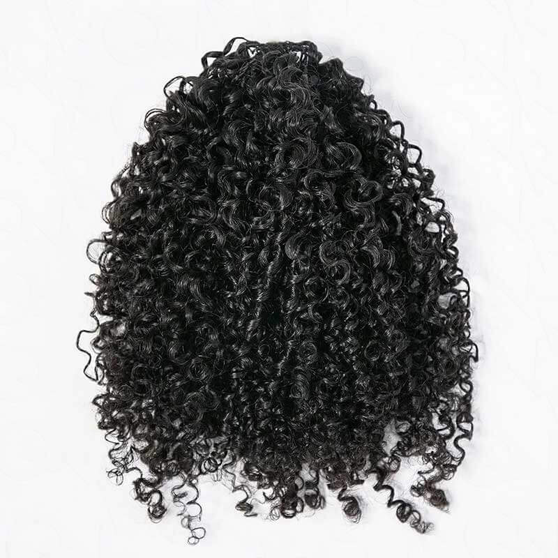 P3G5|Burmese Kinky Curly Feather Crochet Human Hair - Image 6
