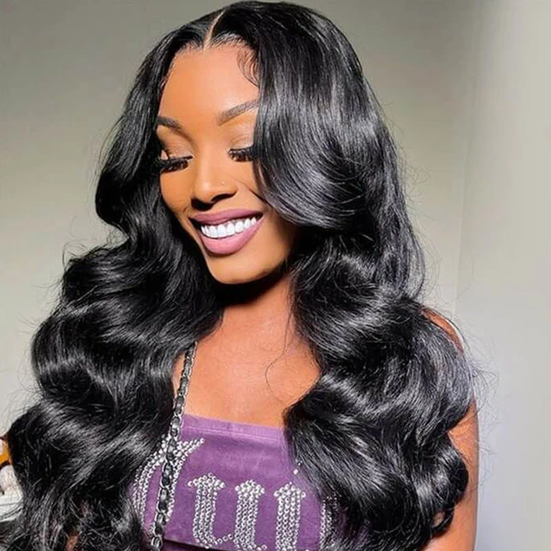QVR Glueless 13x4 Lace Front Human Hair Wigs With Baby Hair Straight Beginner Friendly Human hair Wigs - Image 5