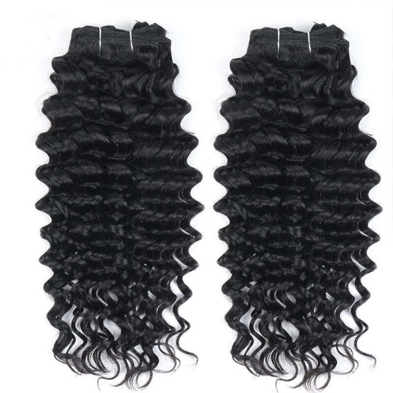 QVR Natural Black Hair 7Pcs Clip in Hair Extension Brazilian Jerry Curly Virgin Human Hair - Image 6
