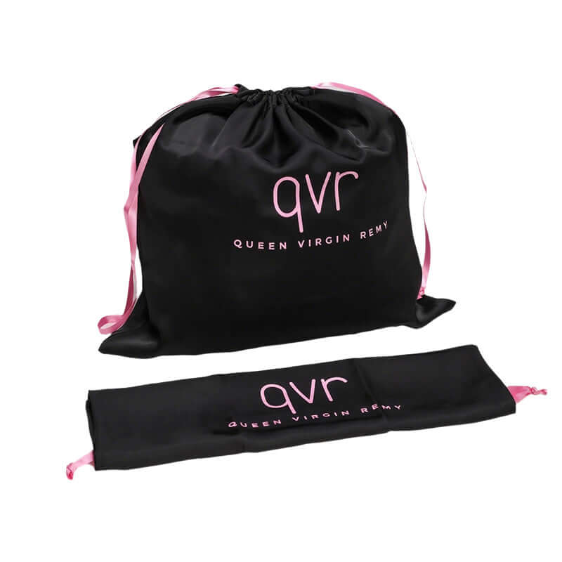 QVR Storage Silk Hair Bag with Drawstring - Image 4
