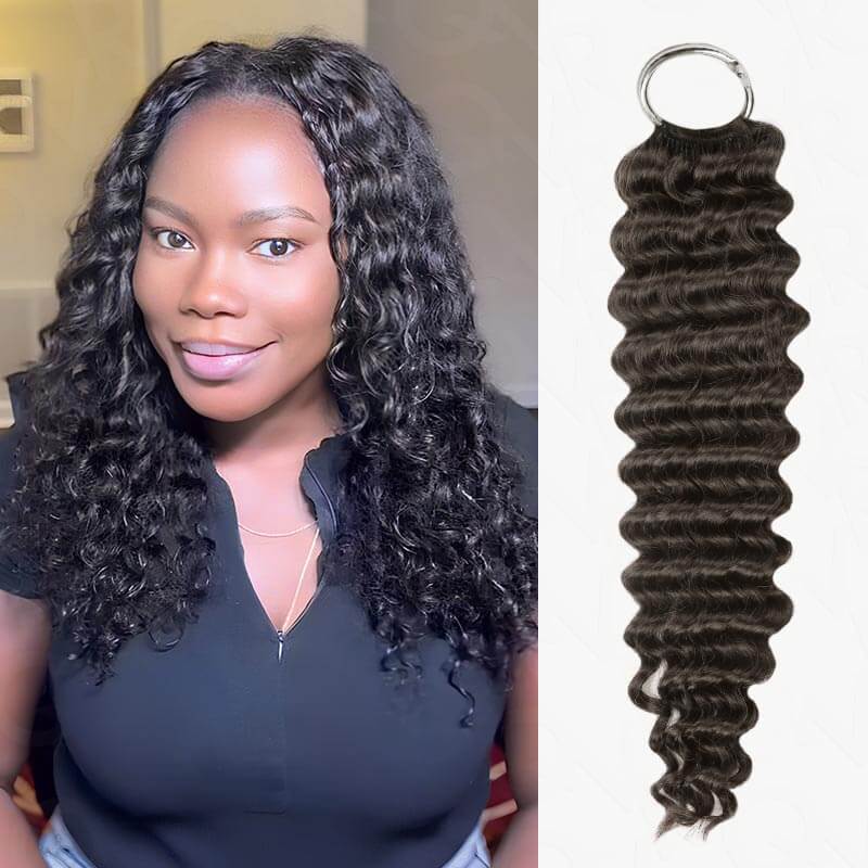 P3G5|Burmese Curly Feather Crochet Human Hair - Image 8