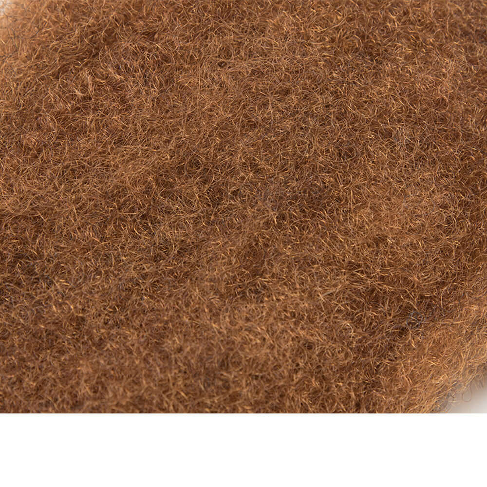 QVR Affordable Afro Kinky Bulk Human Hair Auburn Color For Braiding DreadLock - Image 18