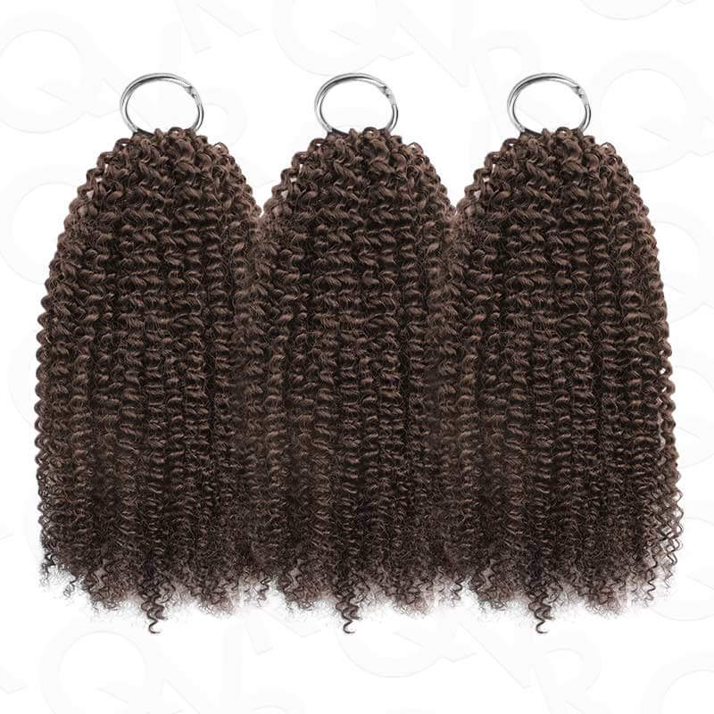 P3G5|Dark Brown Water Wave Miracle Knots Human Hair - Image 13