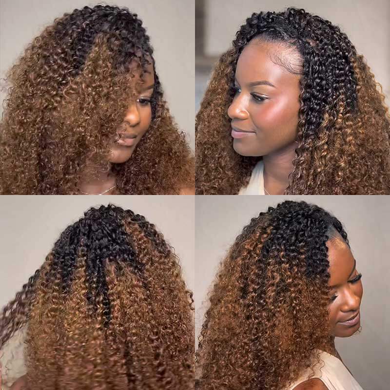 QVR Premium Chinese Hair Water Wave Virgin Human Crochet Hair Ombre #T1B/30 Machine Made Feather Crochet Hairstyles - Image 11