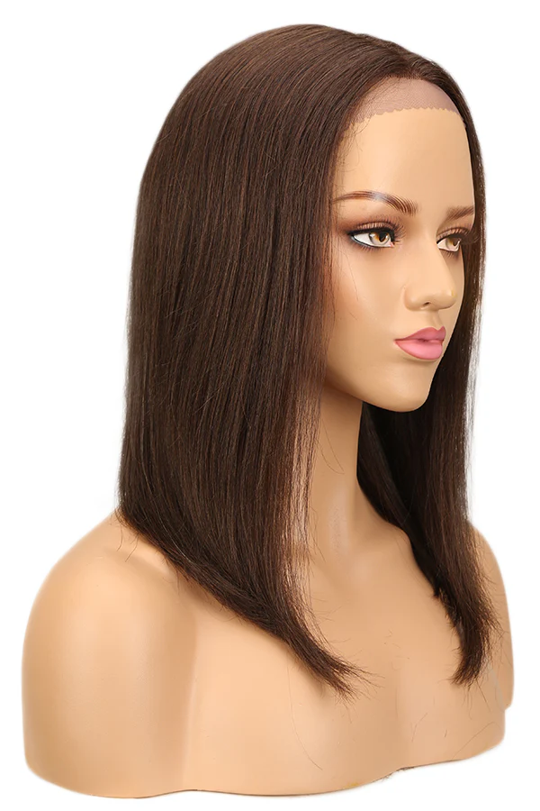 QVR Lace Front Human Hair Wigs 16 Inches Short Straight Wigs For Black Women | Page - Image 11