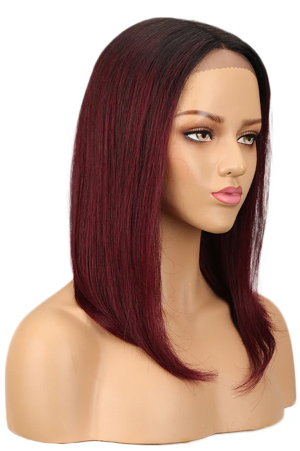 QVR Lace Front Human Hair Wigs 16 Inches Short Straight Wigs For Black Women | Page - Image 15